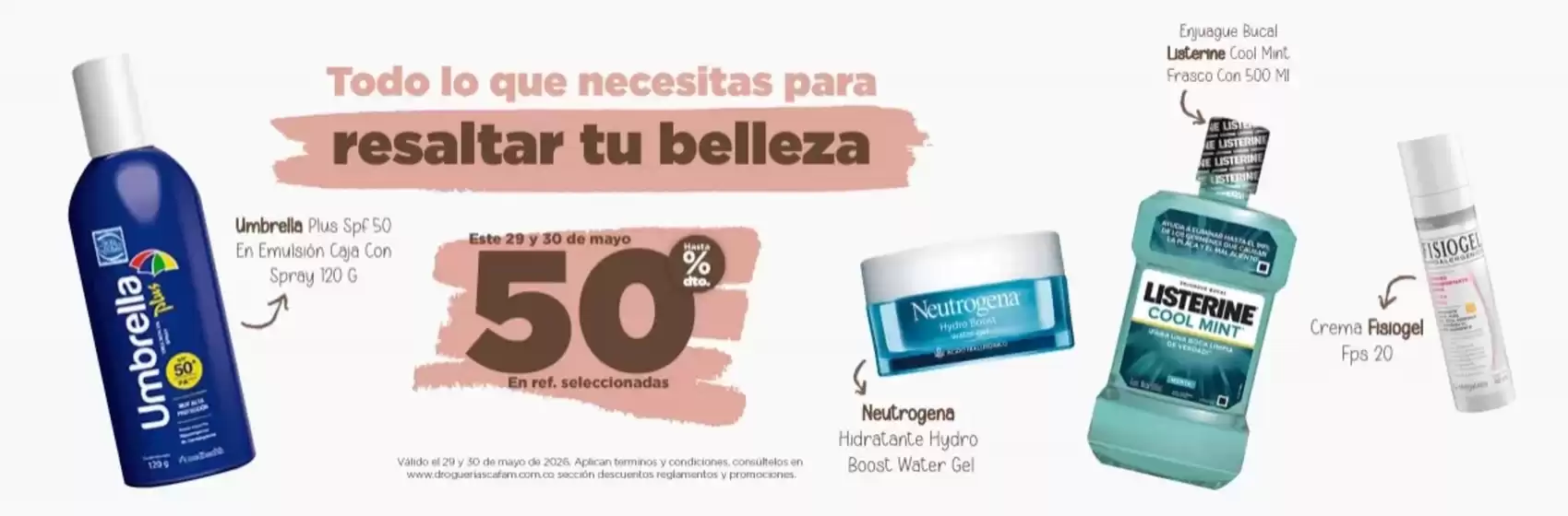 Catálogo Cafam en Puente Aranda | Ofertas principales para ahorradores | 2026-05-29T00:00:00.000Z - 2026-05-30T00:00:00.000Z