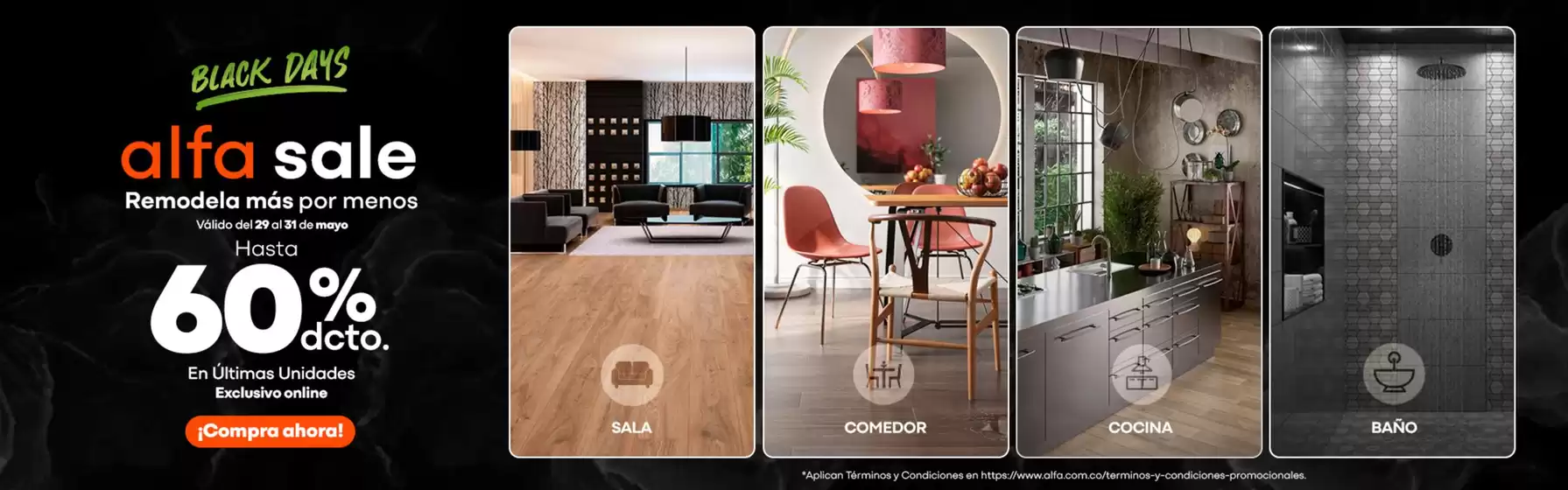 Catálogo Alfa | Ofertas y gangas exclusivas | 2026-05-29T00:00:00.000Z - 2026-05-31T00:00:00.000Z