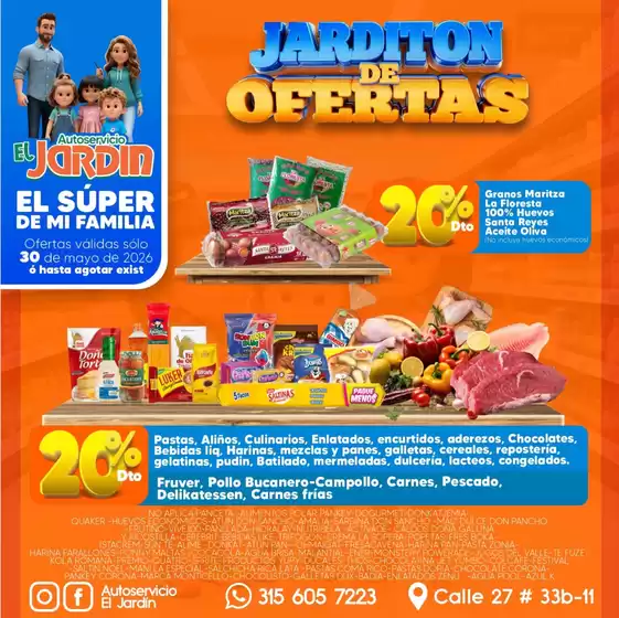 Catálogo Autoservicio El Jardín en Puente Aranda | Ofertas Autoservicio El Jardín | 2026-05-30T00:00:00.000Z - 2026-05-30T00:00:00.000Z