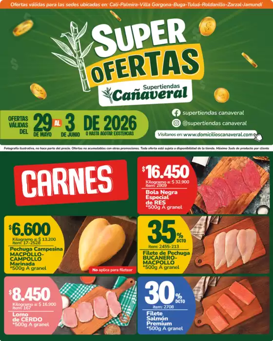 Catálogo Supertiendas Cañaveral en Puente Aranda | Ofertas para cazadores de gangas | 2026-05-29T00:00:00.000Z - 2026-06-03T00:00:00.000Z
