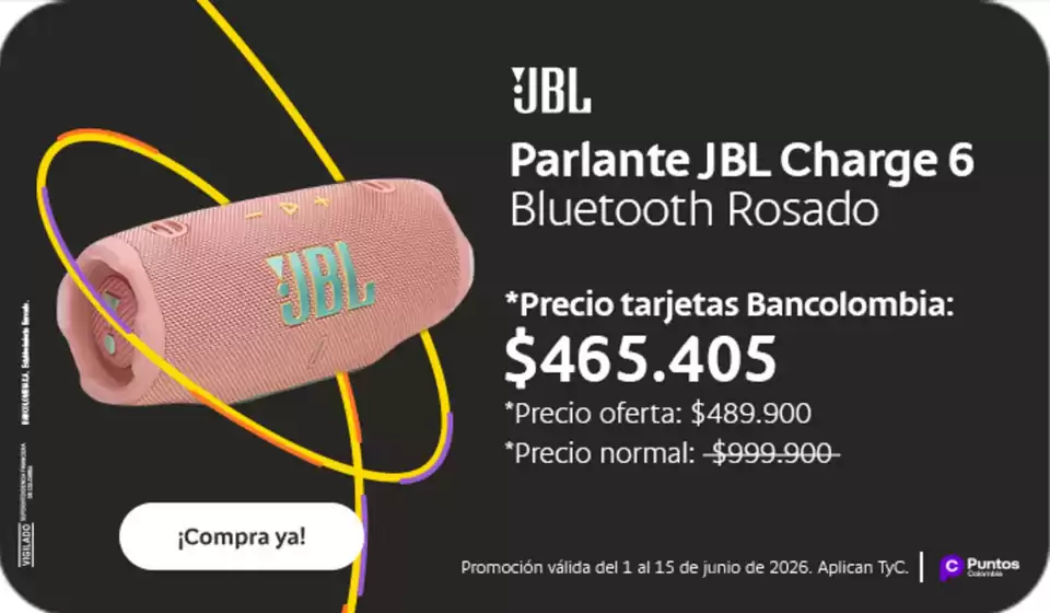 Catálogo Bancolombia en San Carlos de Guaroa | Nuestras mejores gangas | 2026-06-01T00:00:00.000Z - 2026-06-15T00:00:00.000Z
