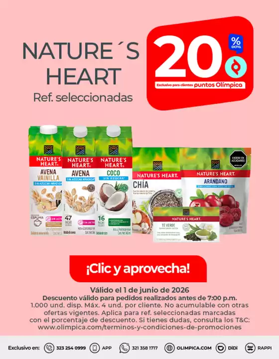 Catálogo Olímpica en Cúcuta | Ofertas principales y descuentos | 2026-06-01T00:00:00.000Z - 2026-06-01T00:00:00.000Z