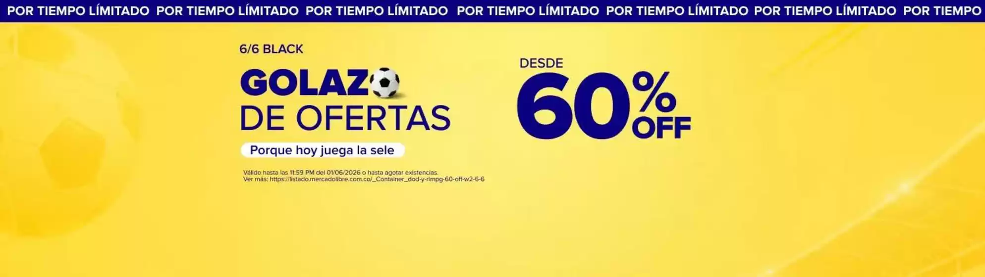 Catálogo Mercado Libre en Cúcuta | Golazo de Ofertas desde 60% OFF | 2026-06-01T00:00:00.000Z - 2026-06-01T00:00:00.000Z