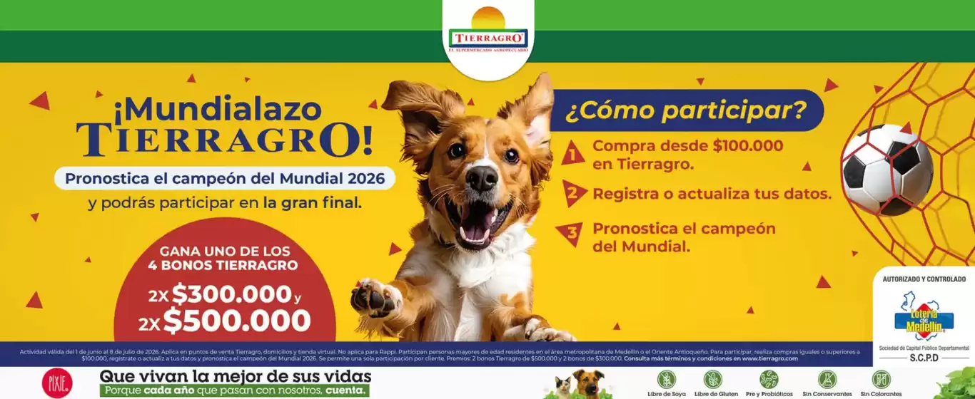 Catálogo Tierragro en Cúcuta | Gana uno de los 4 bonos Tierragro | 2026-06-01T00:00:00.000Z - 2026-06-08T00:00:00.000Z