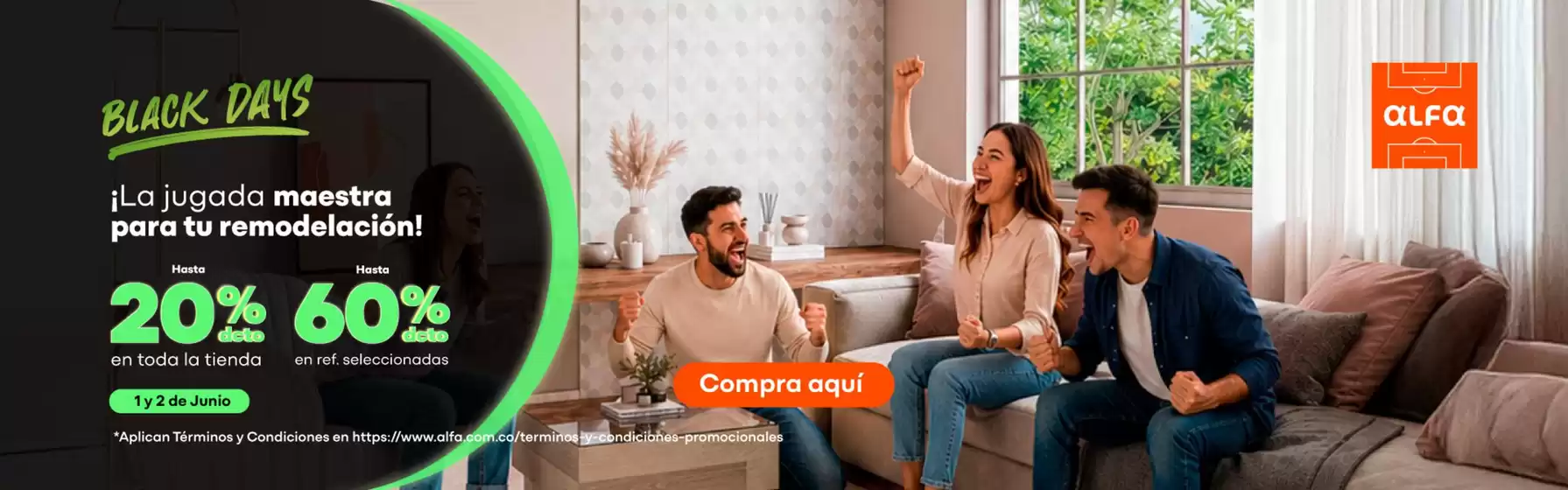 Catálogo Alfa en Buga | Descubre ofertas atractivas | 2026-06-01T00:00:00.000Z - 2026-06-02T00:00:00.000Z