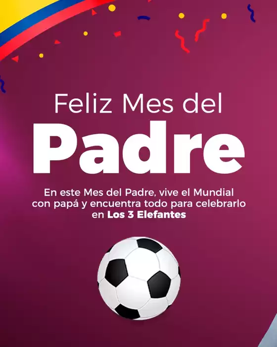 Catálogo Los Tres Elefantes en Suárez Tolima | Grandes descuentos en productos seleccionados | 2026-06-01T00:00:00.000Z - 2026-06-30T00:00:00.000Z