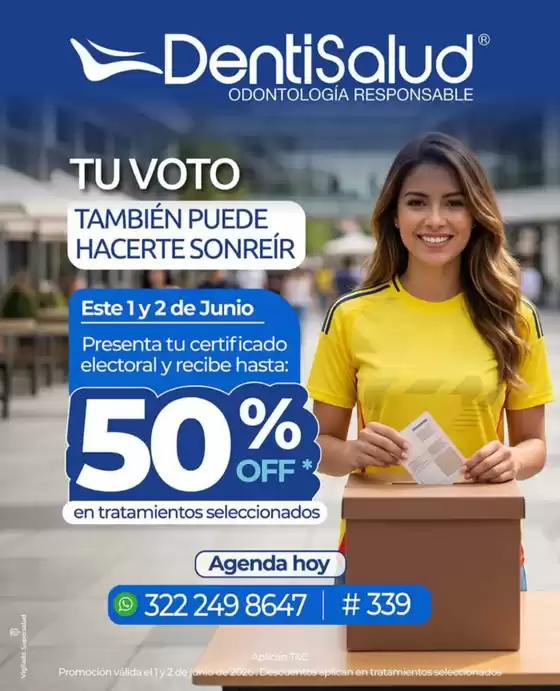 Catálogo Dentisalud en Bogotá | Hasta 50% OFF en tratamientos seleccionados | 2026-06-02T00:00:00.000Z - 2026-06-02T00:00:00.000Z