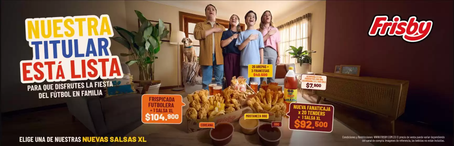 Catálogo Frisby | Para que disfrutes la fiesta del fútbol en familia | 2026-06-03T00:00:00.000Z - 2026-07-31T00:00:00.000Z