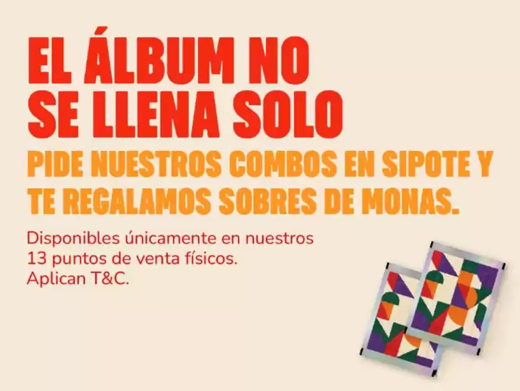 Catálogo Sipote | El álbum no se llena solo | 2026-06-03T00:00:00.000Z - 2026-06-30T00:00:00.000Z