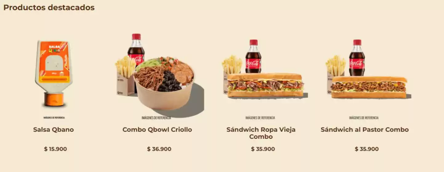 Catálogo Sandwich Qbano | Elige cuál prefieres hoy | 2026-06-03T00:00:00.000Z - 2026-06-30T00:00:00.000Z