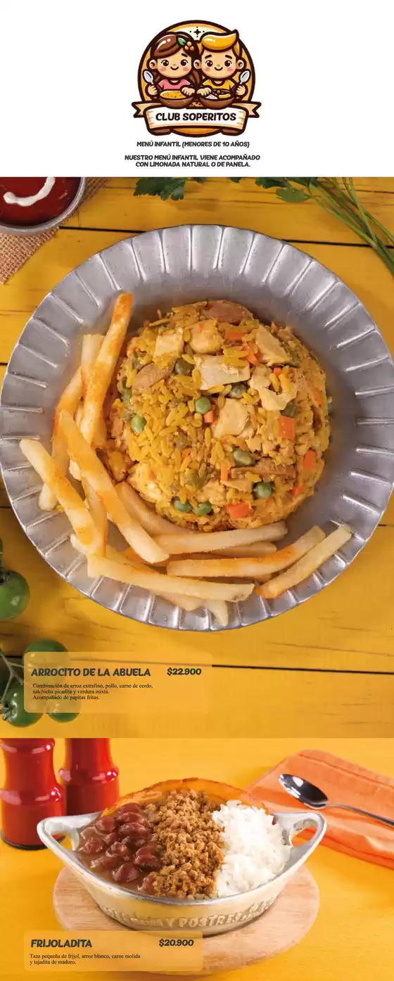 Catálogo Sopas y Postres | Menú Infantil Sopas y Postres | 2026-06-03T00:00:00.000Z - 2026-06-30T00:00:00.000Z