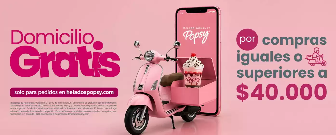 Catálogo Popsy | Domicilio Gratis , Nueva coleccion Pinguinos $13.900 | 2026-06-03T00:00:00.000Z - 2026-06-30T00:00:00.000Z