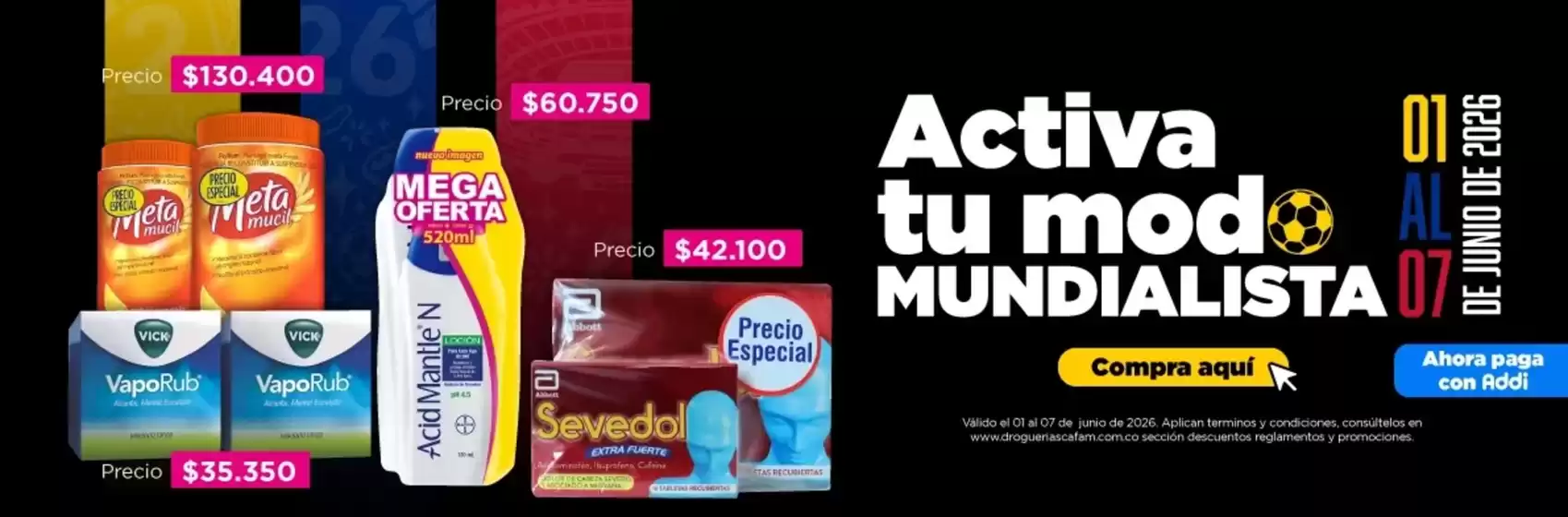 Catálogo Cafam en Soacha | Excelente oferta para cazadores de gangas | 2026-06-01T00:00:00.000Z - 2026-06-07T00:00:00.000Z