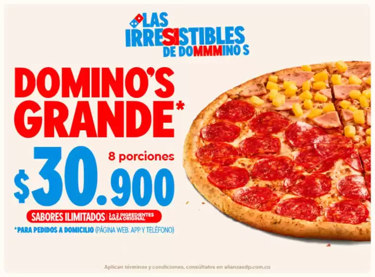 Catálogo Domino's Pizza | Precio Especial | 2026-06-03T00:00:00.000Z - 2026-06-30T00:00:00.000Z