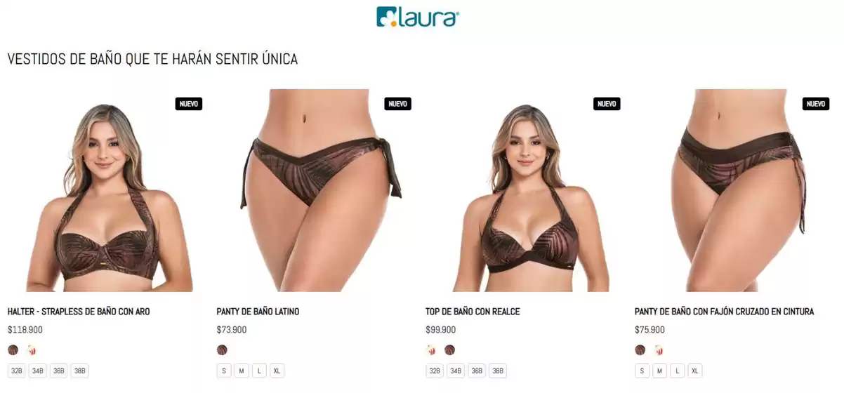 Catálogo Laura | Vestidos de baño que te harán sentir única | 2026-06-04T00:00:00.000Z - 2026-06-20T00:00:00.000Z