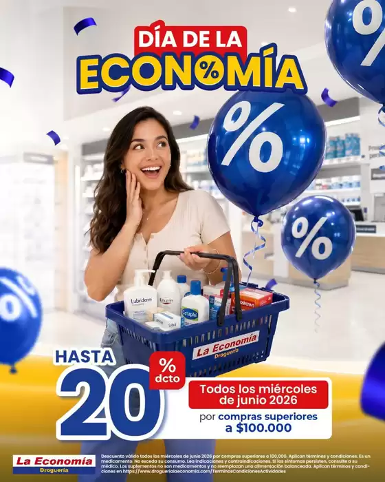 Catálogo Droguería la Economía | Ahorra ahora con nuestras ofertas | 2026-06-01T00:00:00.000Z - 2026-06-30T00:00:00.000Z