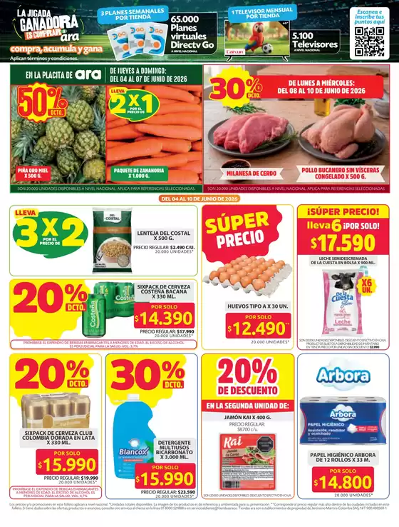 Catálogo Ara | Ofertas Ara | 2026-06-04T00:00:00.000Z - 2026-06-10T00:00:00.000Z