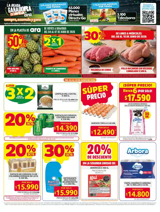 Catálogo Ara | Folleto S23 TiendasARA Nacional 205x27cm NACIONAL DG v5 2 1 | 2026-06-04T00:00:00.000Z - 2026-06-10T00:00:00.000Z