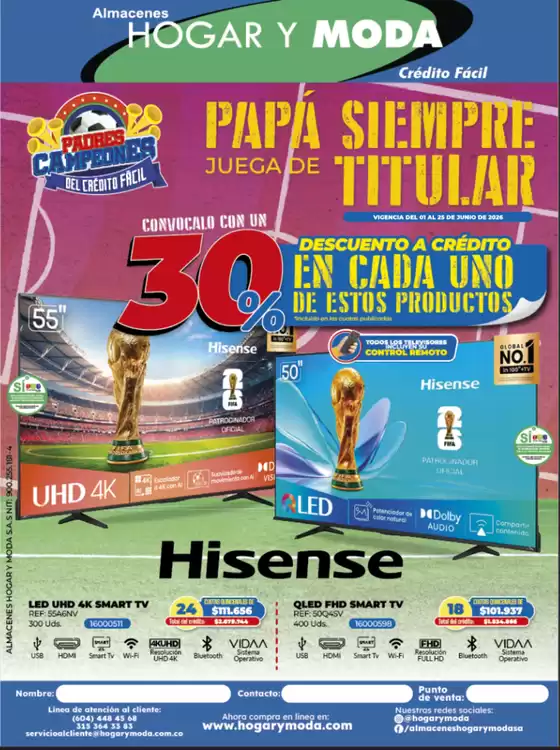 Catálogo Hogar y Moda | Promociones actuales | 2026-06-01T00:00:00.000Z - 2026-06-25T00:00:00.000Z