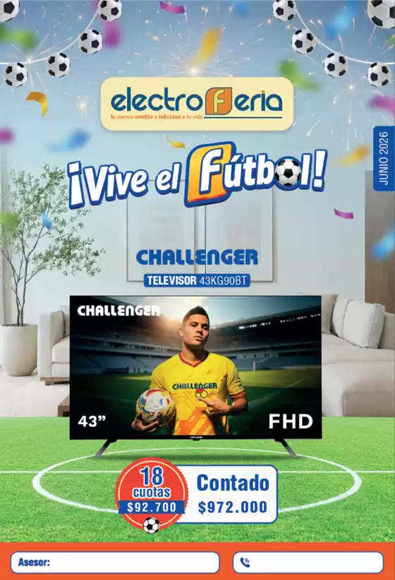 Catálogo Electroferia | Ofertas Electroferia | 2026-06-01T00:00:00.000Z - 2026-06-30T00:00:00.000Z