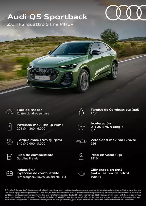 Catálogo Audi | Audi Q5 Sportback copy1 | 2026-06-04T00:00:00.000Z - 2026-06-18T00:00:00.000Z