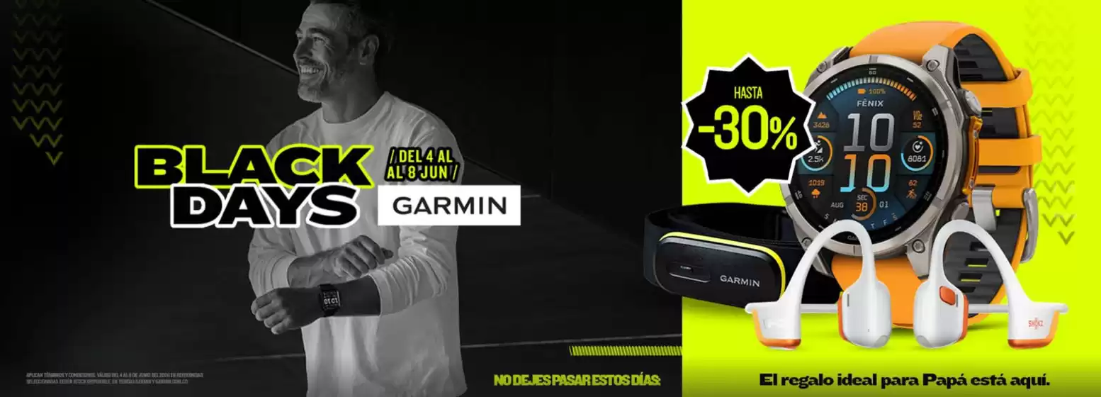 Catálogo Garmin en Itagüí | Black Days Hasta 30% OFF | 2026-06-05T00:00:00.000Z - 2026-06-08T00:00:00.000Z