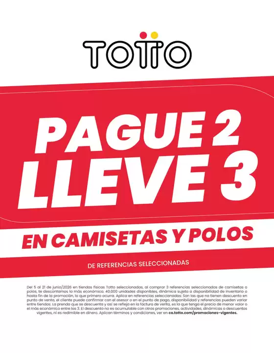 Catálogo Totto | Ofertas exclusivas para nuestros clientes | 2026-06-05T00:00:00.000Z - 2026-06-21T00:00:00.000Z