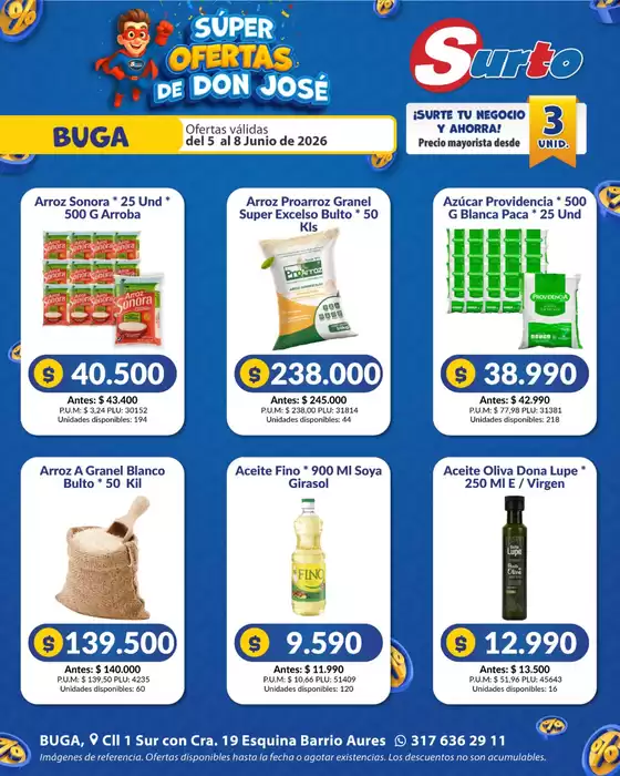 Catálogo Caribe Supermercados en Sabanalarga Atlantico | Surto BUGA | 2026-06-05T00:00:00.000Z - 2026-06-08T00:00:00.000Z