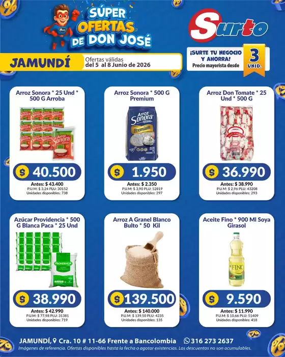 Catálogo Caribe Supermercados en Sabanalarga Atlantico | Surto jamundi | 2026-06-05T00:00:00.000Z - 2026-06-08T00:00:00.000Z