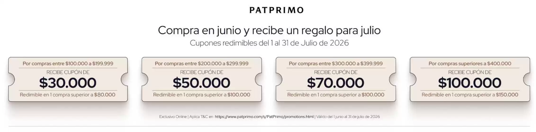 Catálogo Pat Primo | Aprovecha estas Ofertas Especiales | 2026-06-08T00:00:00.000Z - 2026-07-31T00:00:00.000Z