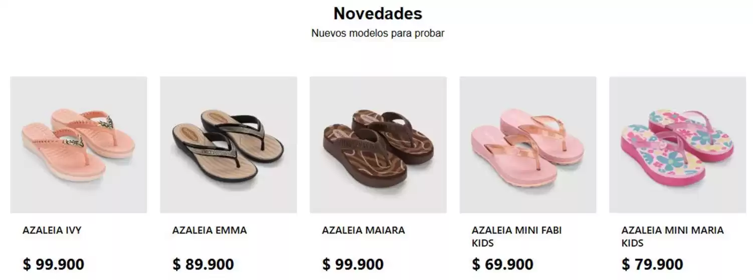 Catálogo Azaleia | Novedades | 2026-06-08T00:00:00.000Z - 2026-06-14T00:00:00.000Z