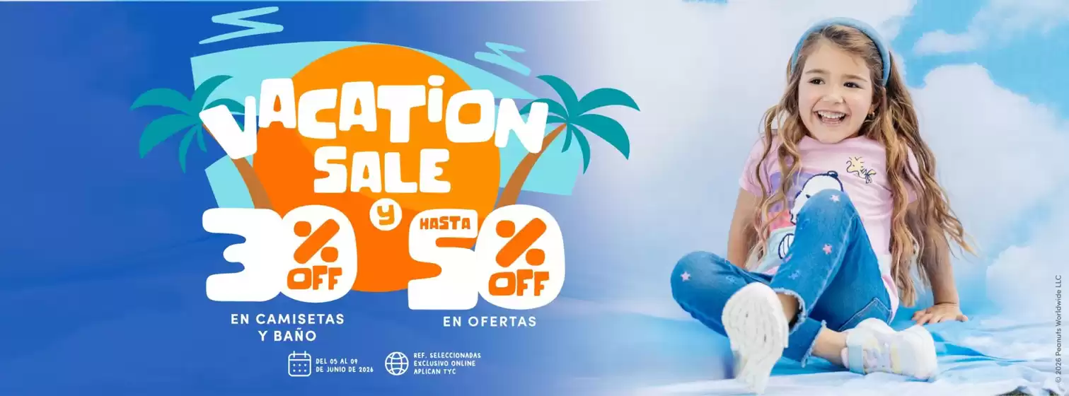 Catálogo MIC Baby | 30% Off Camisetas & Baño & Hasta 50% Off En Ofertas | 2026-06-08T00:00:00.000Z - 2026-06-09T00:00:00.000Z