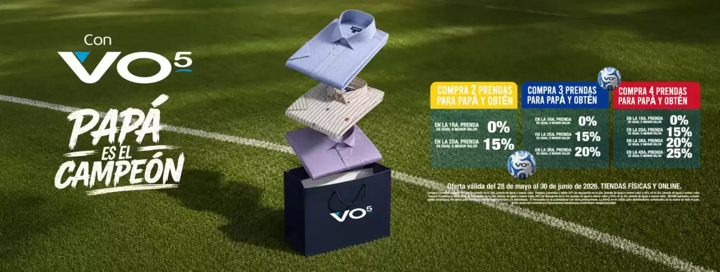 Catálogo VO5 | Papá es el Campeón | 2026-06-08T00:00:00.000Z - 2026-06-30T00:00:00.000Z