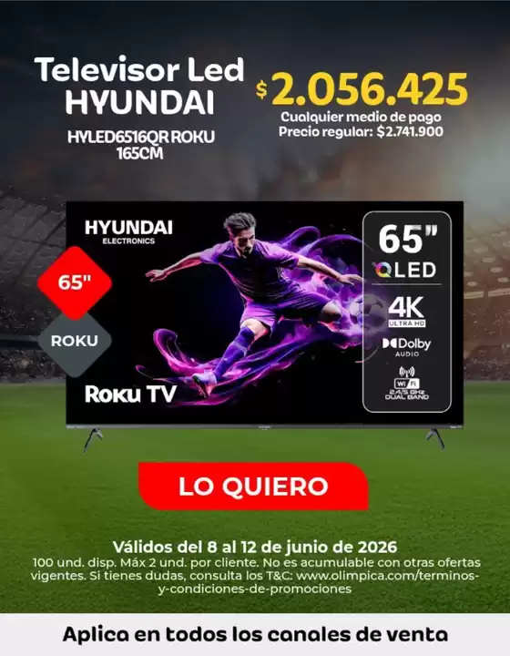 Catálogo Olímpica en Bogotá | Promociones actuales | 2026-06-08T00:00:00.000Z - 2026-06-12T00:00:00.000Z