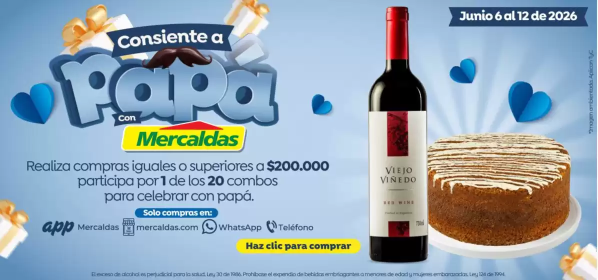 Catálogo Mercaldas | Promociones actuales | 2026-06-06T00:00:00.000Z - 2026-06-12T00:00:00.000Z