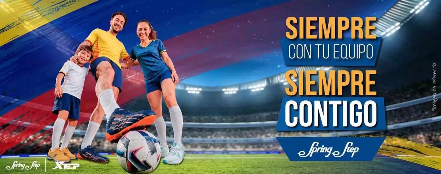 Catálogo Spring Step | Siempre con tu equipo, siempre contigo | 2026-06-09T00:00:00.000Z - 2026-07-31T00:00:00.000Z