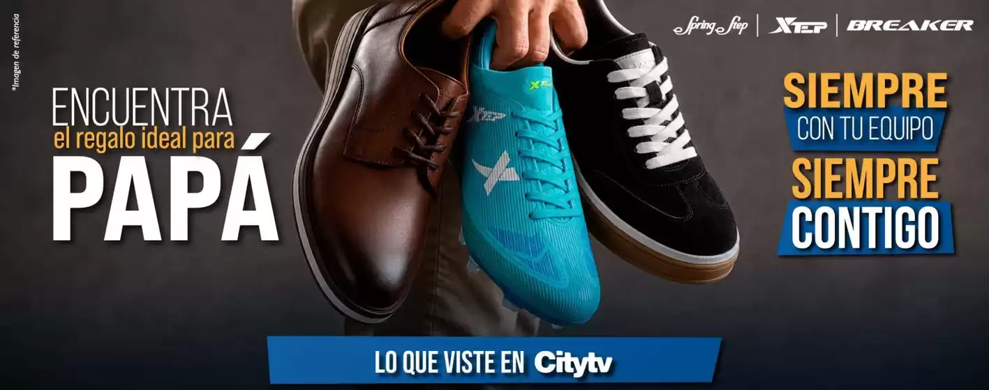 Catálogo Spring Step | Encuentra el regalo ideal para Papá | 2026-06-09T00:00:00.000Z - 2026-06-30T00:00:00.000Z