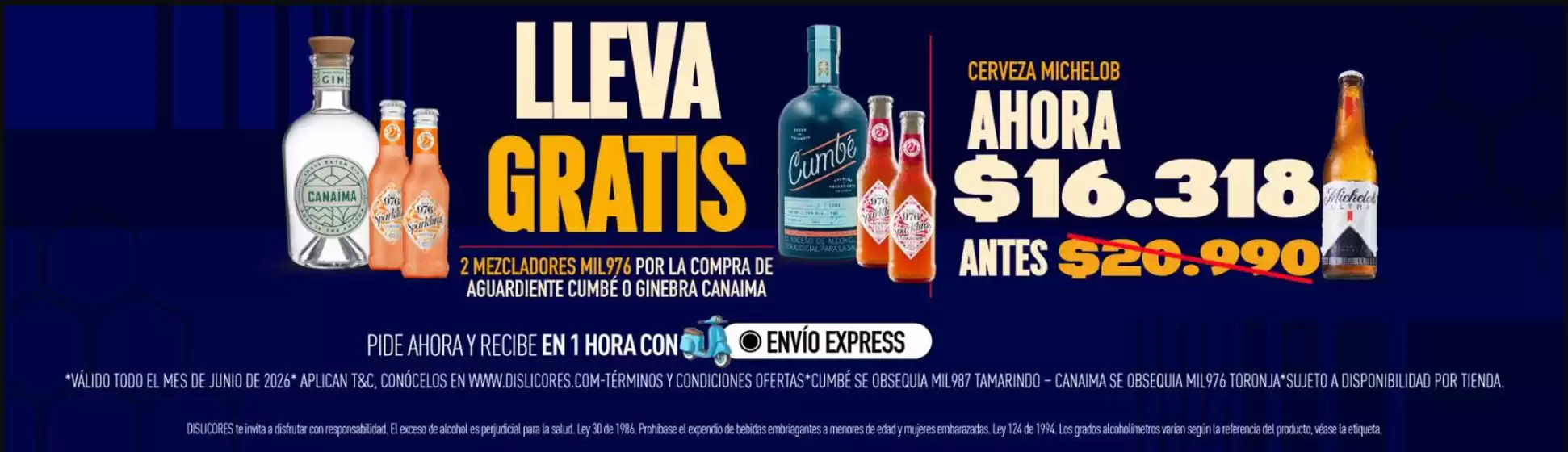 Catálogo Dislicores en San Vicente | Ofertas Especiales | 2026-06-09T00:00:00.000Z - 2026-06-30T00:00:00.000Z