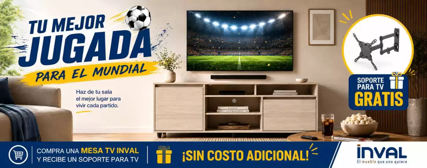 Catálogo Inval | Tu mejor jugada para el mundial | 2026-06-09T00:00:00.000Z - 2026-07-31T00:00:00.000Z