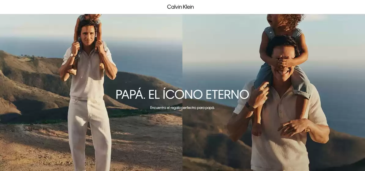 Catálogo Calvin Klein | Encuentra el regalo perfectro para papá | 2026-06-10T00:00:00.000Z - 2026-06-30T00:00:00.000Z