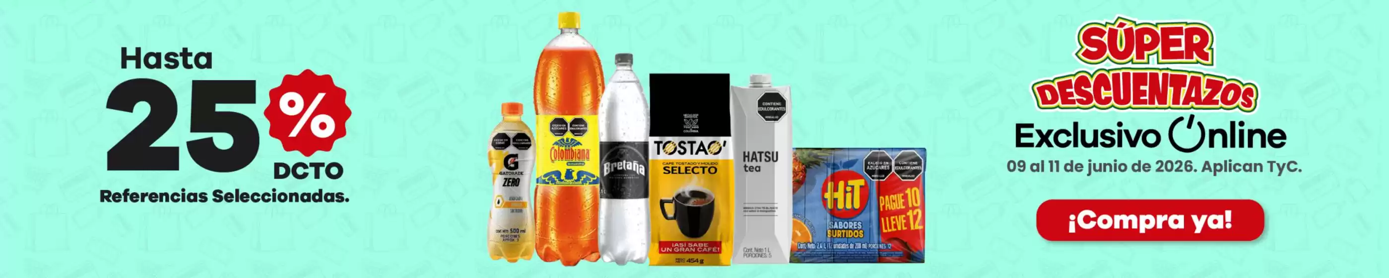 Catálogo MercaCentro en Tunja | Ofertas principales para todos los clientes | 2026-06-09T00:00:00.000Z - 2026-06-11T00:00:00.000Z