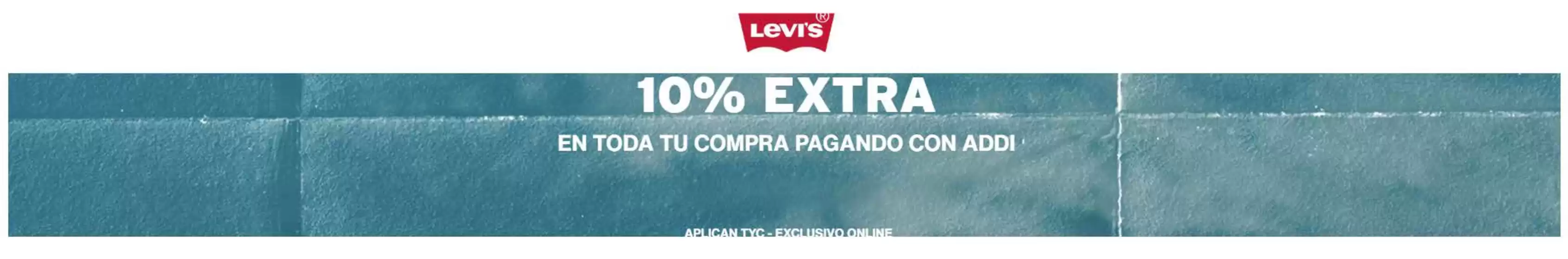 Catálogo Levi's | 10% OFF extra con Crédito Addi | 2026-06-10T00:00:00.000Z - 2026-06-12T00:00:00.000Z