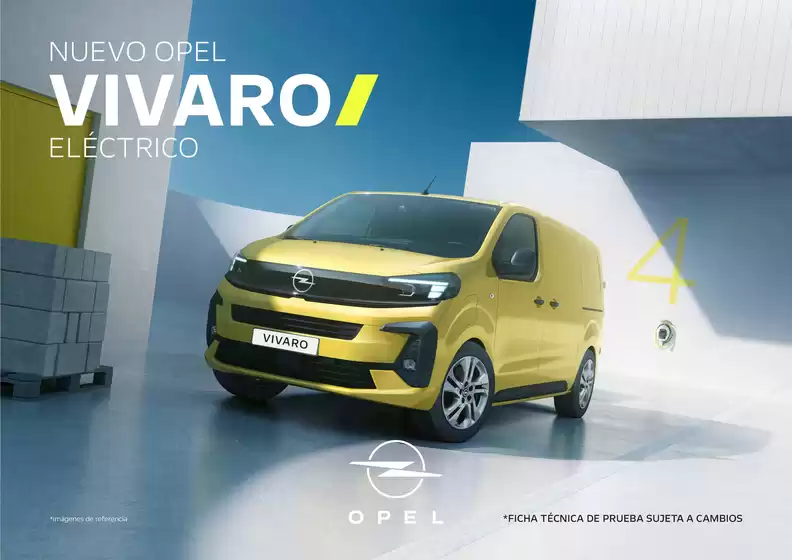 Catálogo Los Coches en Medellín | Los Coches Opel - Ficha Tecnica Opel Vivaro E 2026 Los Coches | 2026-01-01T00:00:00.000Z - 2026-12-31T00:00:00.000Z