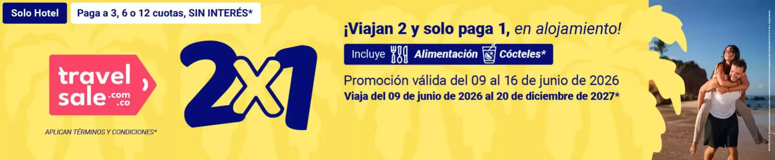 Catálogo On Vacation en Cúcuta | Travel Sale 2x1, Ofertas hasta 30% OFF y 44% OFF | 2026-06-11T00:00:00.000Z - 2026-06-16T00:00:00.000Z