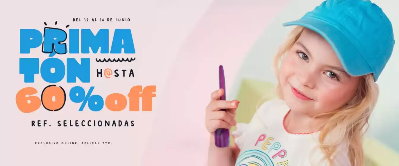 Catálogo Mickids | Primatón hasta 60% OFF | 2026-06-12T00:00:00.000Z - 2026-06-16T00:00:00.000Z