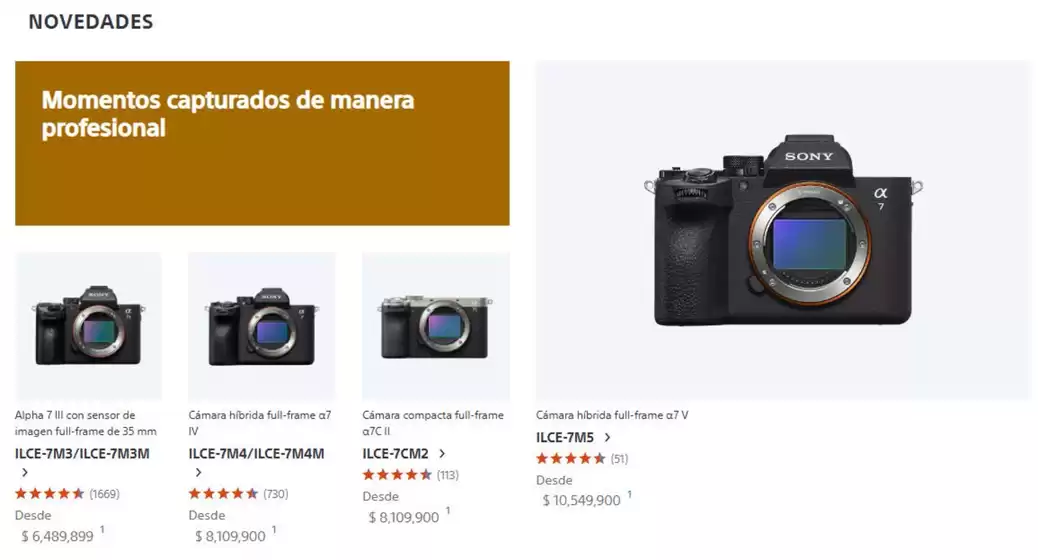 Catálogo Sony | Precio Especial | 2026-06-12T00:00:00.000Z - 2026-06-21T00:00:00.000Z