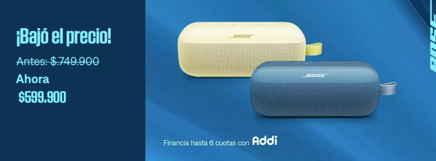 Catálogo BOSE | Descuentos Especiales | 2026-06-12T00:00:00.000Z - 2026-06-21T00:00:00.000Z