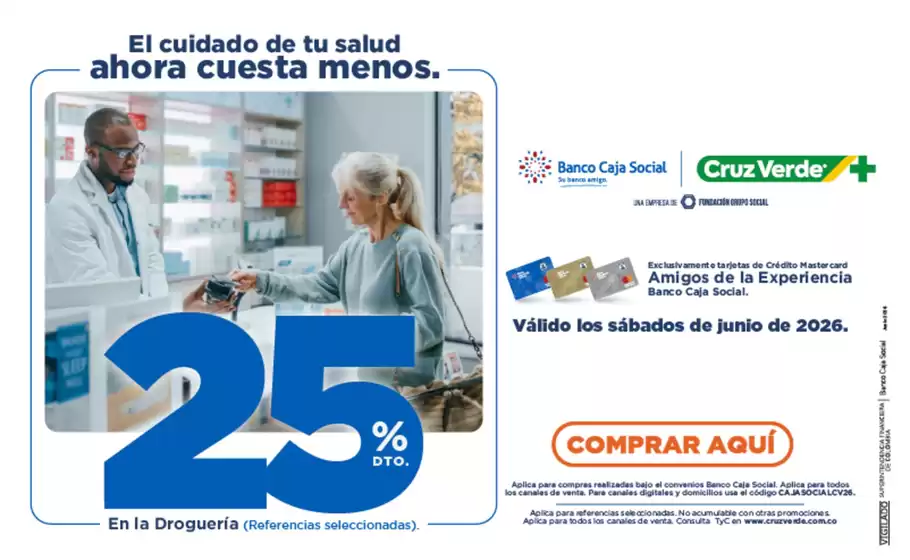 Catálogo Cruz verde | Nuestras mejores ofertas para ti | 2026-06-06T00:00:00.000Z - 2026-06-27T00:00:00.000Z