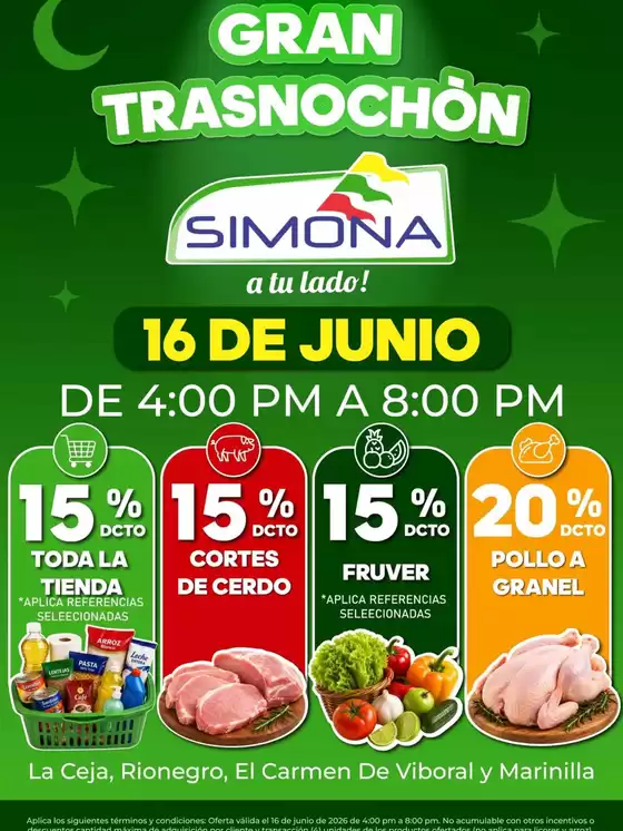 Catálogo Supermercados Simona | Ofertas Supermercados Simona | 2026-06-16T00:00:00.000Z - 2026-06-16T00:00:00.000Z