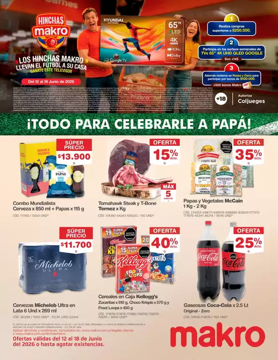 Catálogo Makro | Hinchas Makro | 2026-06-12T00:00:00.000Z - 2026-06-18T00:00:00.000Z